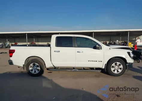 2018 Nissan Titan Sv z USA, uszkodzony, nr VIN 1N6AA1EK6JN545882